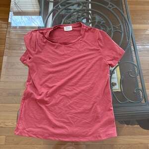 Project Social T PST Los Angeles Pink Short Sleeve Crew Neck T-Shirt Size Medium